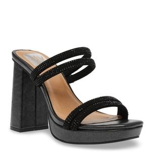 Persia Strappy Rhinestone Platform Sandals